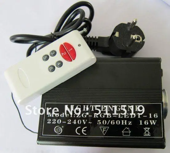 Комплект для занавесок из оптического волокна светящийся на боку 12 В 100 шт. длина 1