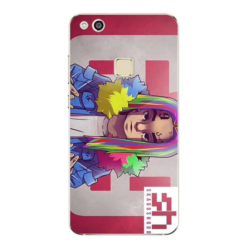 В стиле хип хоп реперские кепки Tekashi 69 6ix9ine чехол из термопластика Чехол для
