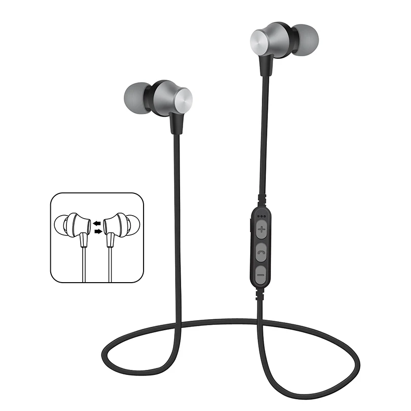 Bluetooth в ухо гарнитура Емкость Дисплей для iOS IPX4 водонепроницаемые Hi-Fi и