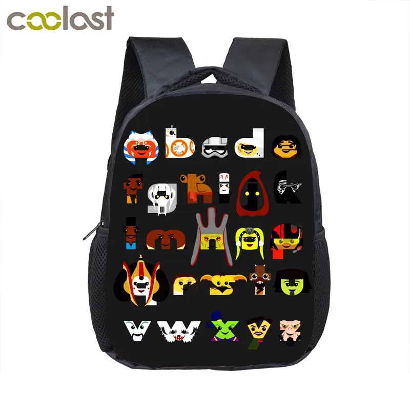 Funny Characters Baby backpack for boys Kids Kindergarten Bag Boys School Backpacks Children Book Bag Mini Toddler Backpack