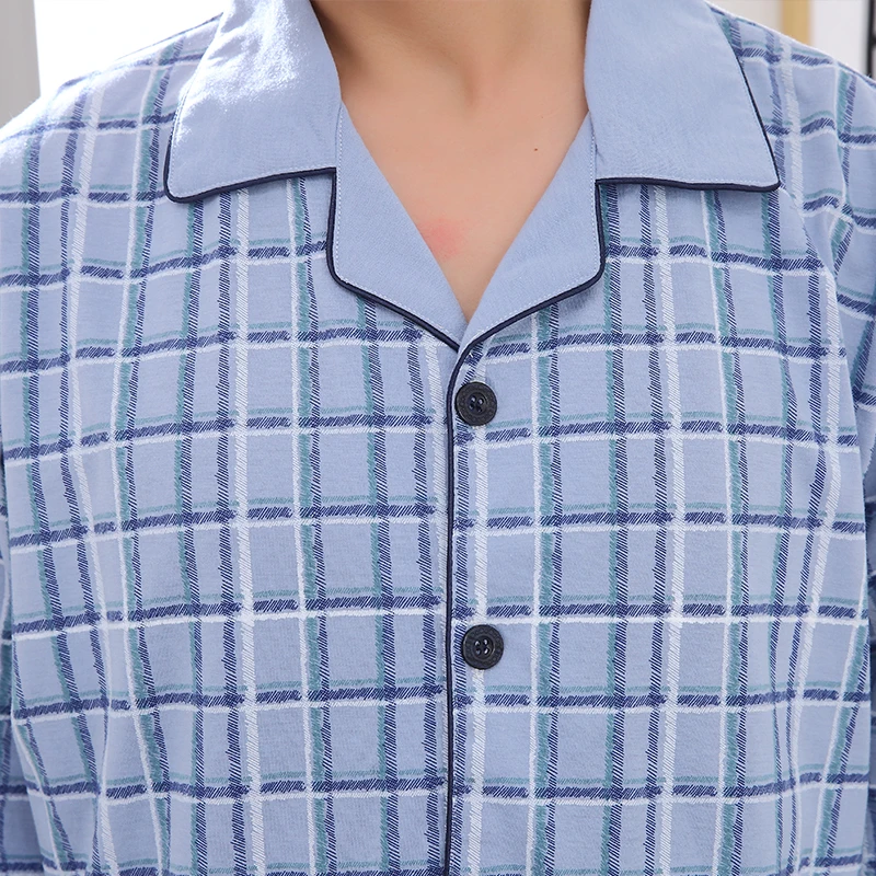 Размера плюс M 4XL осень зима пиджачный костюм для мужчин в клетку Детские пижамные