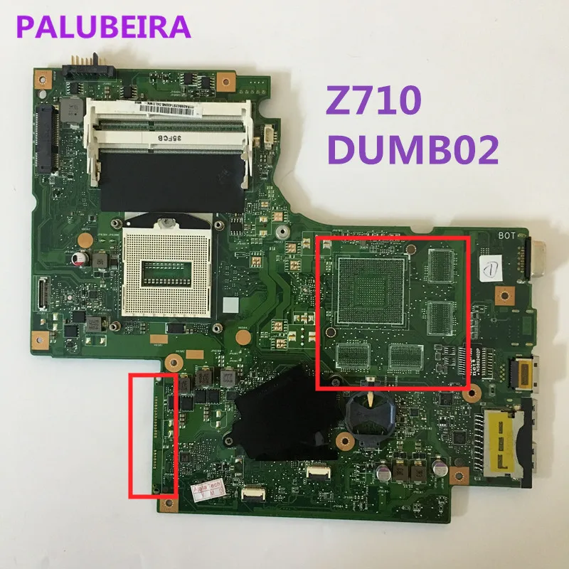 Материнская плата для Lenovo Z710 материнская ноутбука бесплатная доставка без чипов