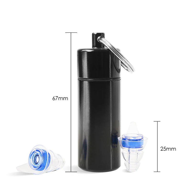 Затычки для ушей мягкие силиконовые затычки прослушивания музыки мотоцикла сна