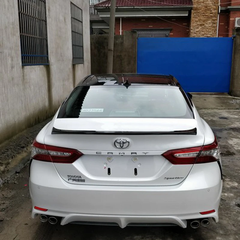 Спойлер для Toyota Camry высококачественный спойлер из АБС материала заднего крыла