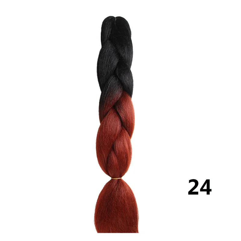 SAMBRAID, 24 дюйма, 100 г, Zizi, косички, синтетические волосы для наращивания, вязанные крючком, косички, Аспен, канекалон, мягкие яки, огромные косички, волосы для розового цвета канекалон каникалоны - Цвет: P4/27