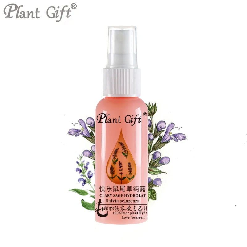 

50ml Clary Sage Hydrosol Shrink Pores And Tighten Skin Face Care For Aromatherapy Skin Care Essential Oils Hydrolat