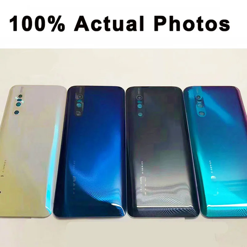 Задняя Крышка аккумуляторной батареи из стекла корпус двери для vivo X27 X27A X 27 6 39