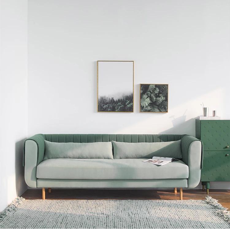 [InYard Оригинал] перо сон диван три места/Скандинавская ткань для гостиной