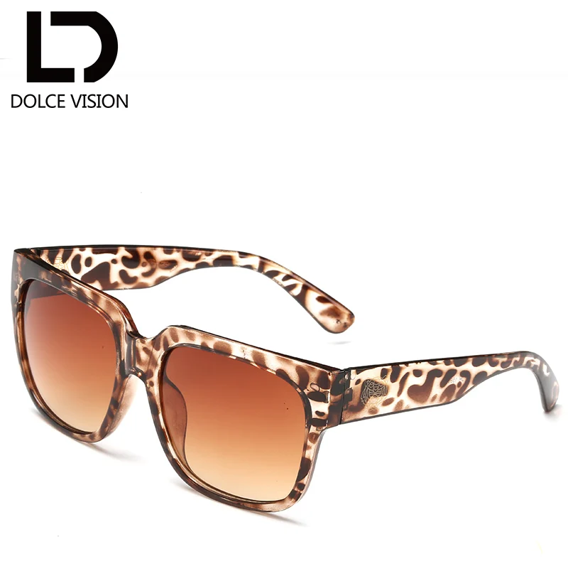 007 Dolce vision Стекло новые оригинальные фирменные очки Для мужчин Стекло es Модные оттенки мужские черные очки Женские солнечные очки Oculos de sol masculino - Цвет линз: 007
