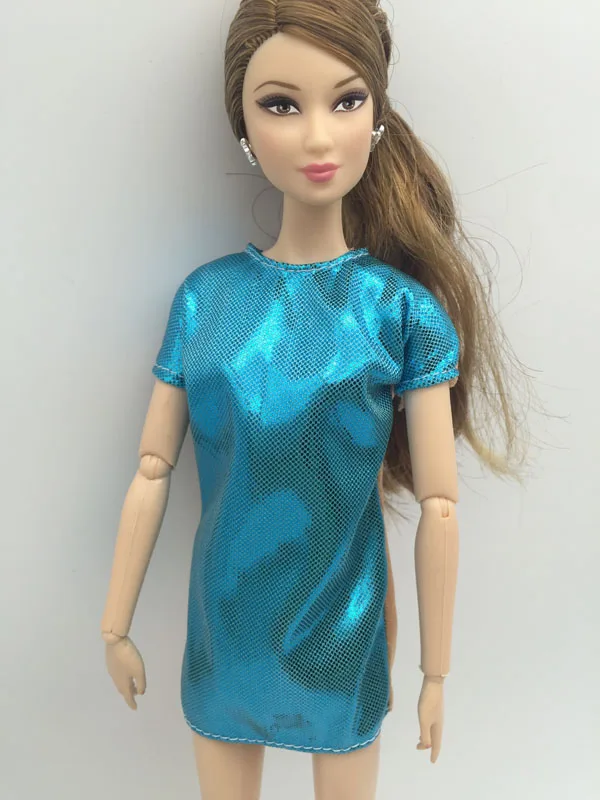 a dress only Стиль Топ Брюки Платье Брюки стиль жизни костюм повседневная одежда аксессуары для BB кукла 1:6 BBI1011 - Цвет: a dress only