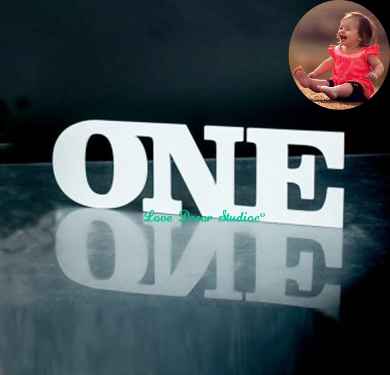 ОДИН Знак Детские Фото Опора Второй День Рождения 1 я Деко|deco party|deco birthdaydeco kids |