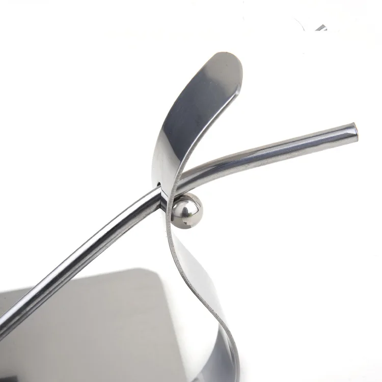 1 шт Высокое качество Нержавеющая сталь Полотенца стойки квадрат Столовая