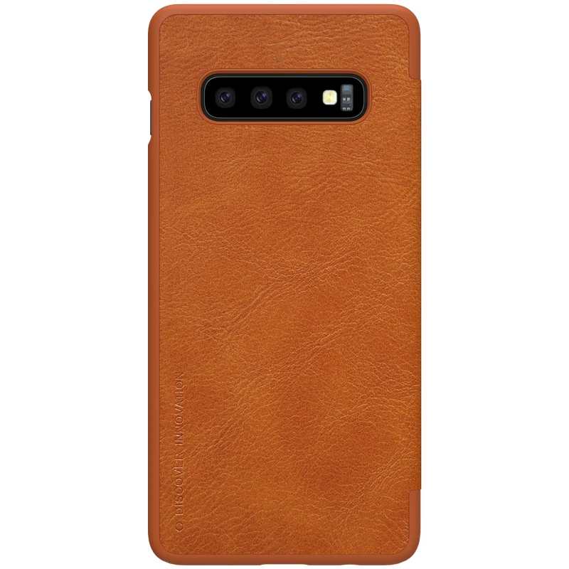 Новый чехол для Samsung Galaxy S10 NILLKIN из искусственной кожи флип-чехол телефона |
