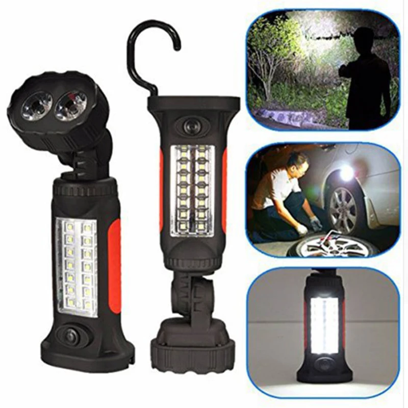 LED Lantern Flashlight Torch Work Lights With Magnetic Hook Hanging Portable Outdoor Hiking Travel Camping Light Battery Powered
LED Lantern Flashlight Torch Work Lights With Magnetic Hook Hanging Portable Outdoor Hiking Travel Camping Light Battery Powered