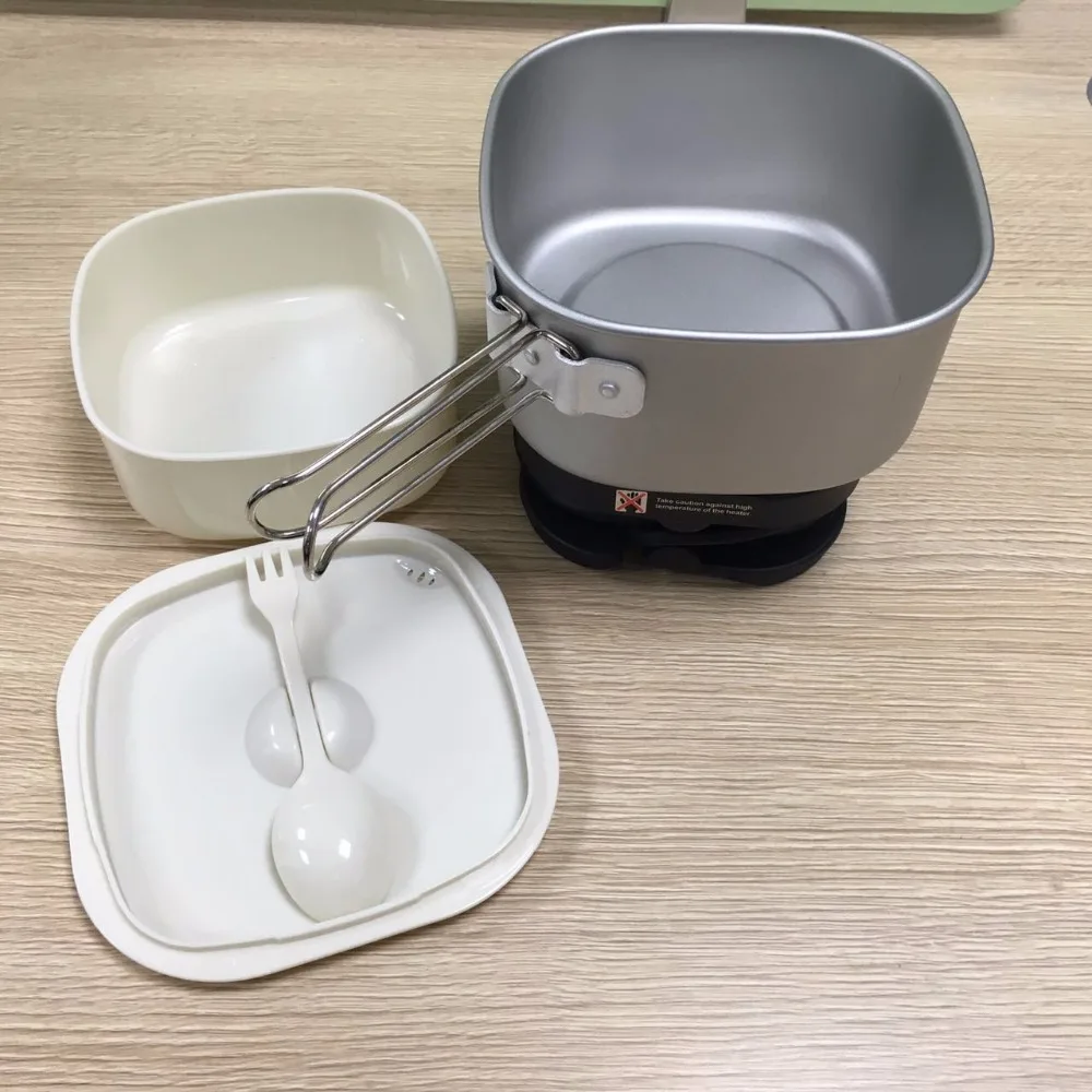 Дорожная рисоварка с двойным напряжением портативная электрическая мини