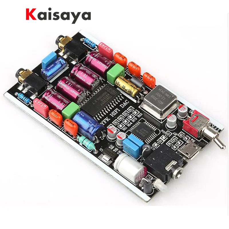 PCM2706 DAC TDA1305 ides декодер amp ноутбук ASIO PC USB звуковая карта усилитель для наушников доска без чехол