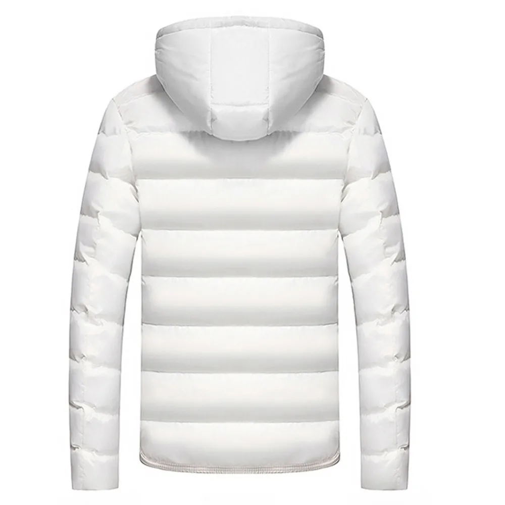 Зимнее пальто Мужская парка мужская повседневная теплая зимняя куртка с