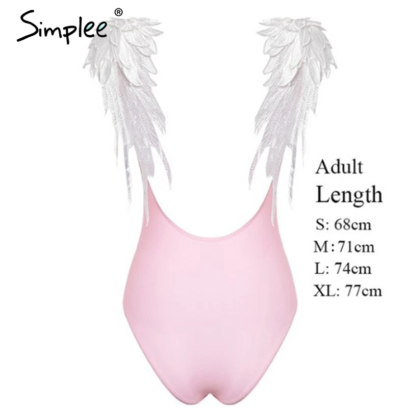 Pink Mom Нарядный женский цельный купальник Simplee, сексуальный слитный купальник для женщин, стильный, для лета - Цвет: Pink Mom