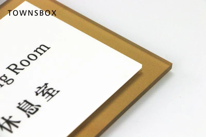 Офисная стандартная табличка высококачественная акриловая для вывесок