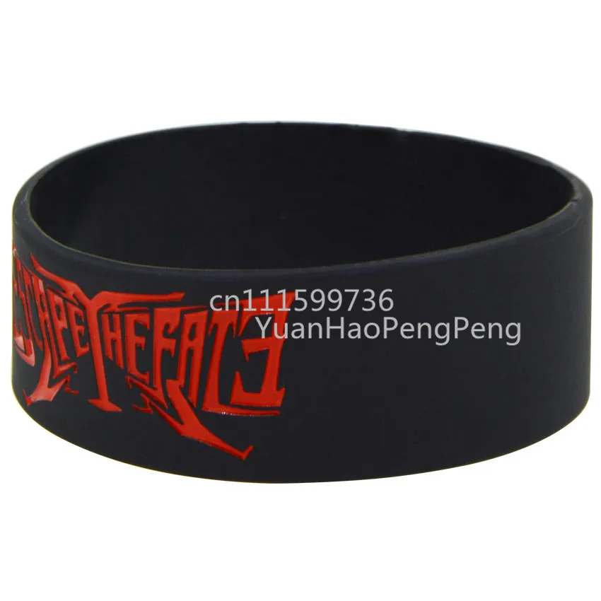 1piece Escape The Fate Post hard core Orchestra Silicone Black Colour Bracelet Wristband | Украшения и аксессуары