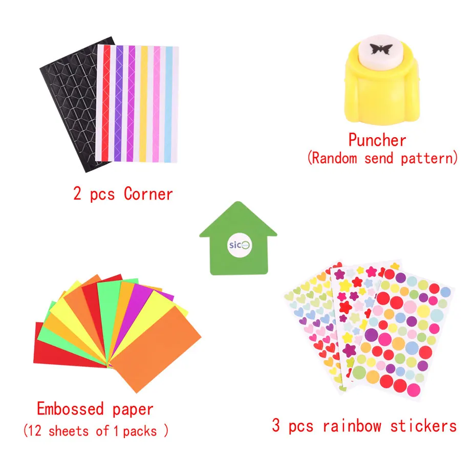 Фламинго скрап-альбом Винтаж Эскиз Обложки для отдыха Скрапбукинг DIY Фотоальбом