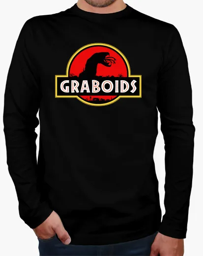 Зима Limited хлопковые футболки рубашка Homme половина graboids футболка с длинным рукавом