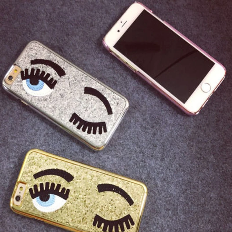 Bling мерцающий блеск case противоударный пк задняя крышка кожи для apple iphone for 7 plus 6 6s