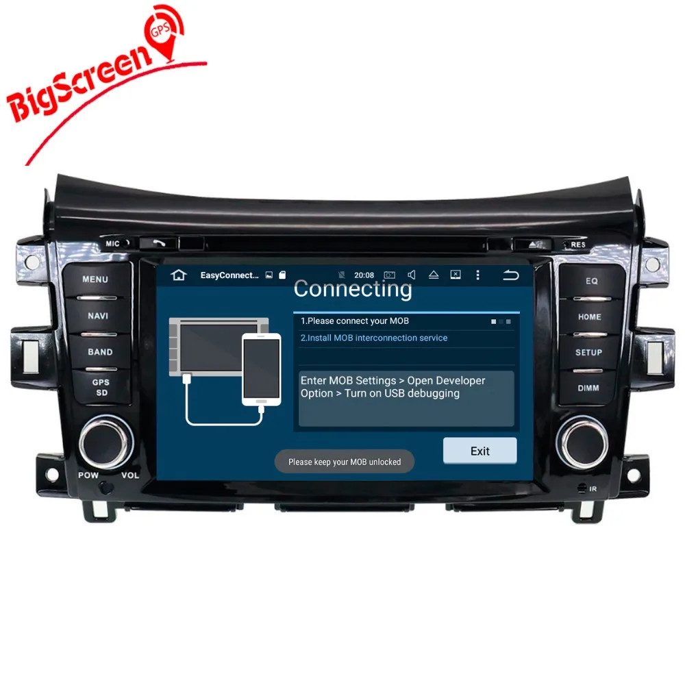 Автомобильный gps-навигация dvd-плеер радио чистый Android 7 1 8 0 для NISSAN NP300 Navara 2014 +