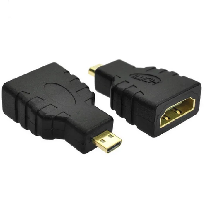 

Адаптер HDMI-совместимый адаптер Micro HDMI-совместимый штекер к HDMI-совместимый гнездовой адаптер для камеры планшета 1080p HDTV