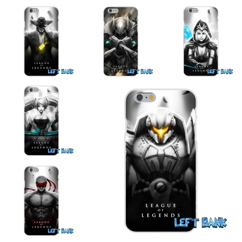 League of Legends LOL Game матовый мягкий силиконовый прозрачный чехол из ТПУ для iPhone 4 4S 5 5S 5C