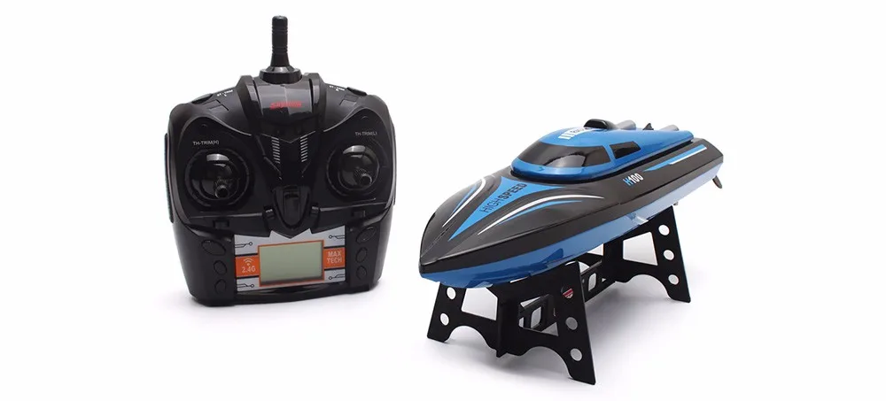 Модернизированная скоростная лодка Skytech H100 с дистанционным управлением 2,4 GHz 4CH, скоростная гоночная лодка с ЖК-экраном, игрушки в подарок для детей