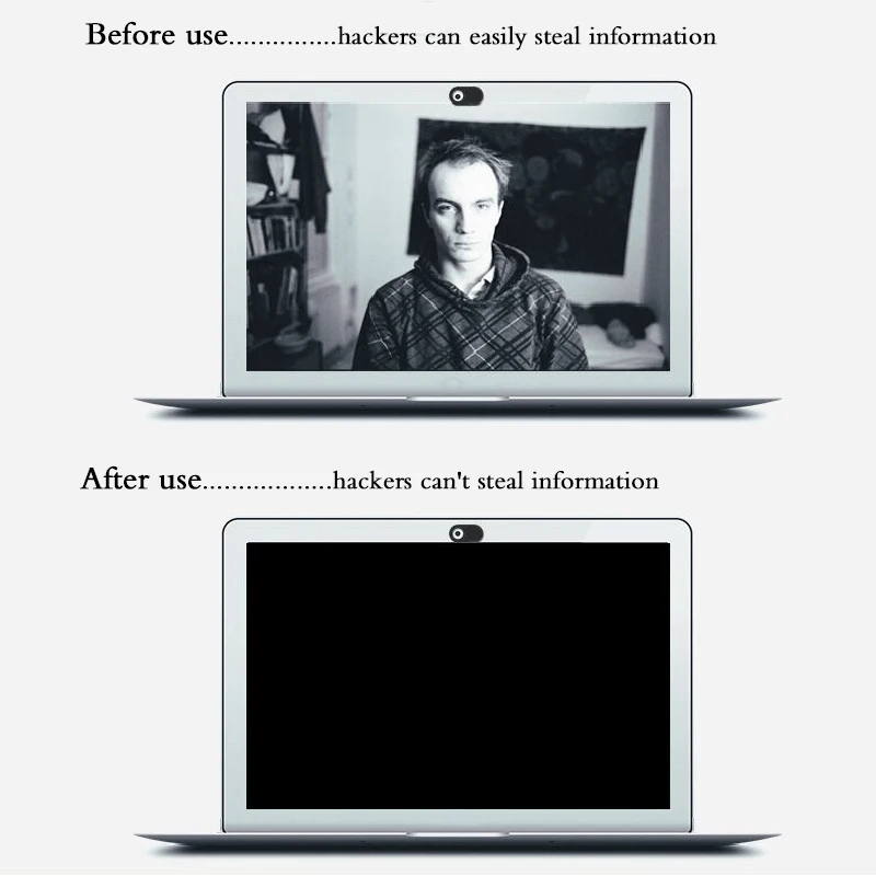 Алюминиевый Чехол для веб-камеры ультра тонкий слайдер алюминиевый сплав