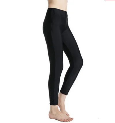 Men Women Surfing Leggings Swim Tights Surf Wetsuit Diving Swimming Pants UPF 50+ Rash Guard Breathable Swim Pants