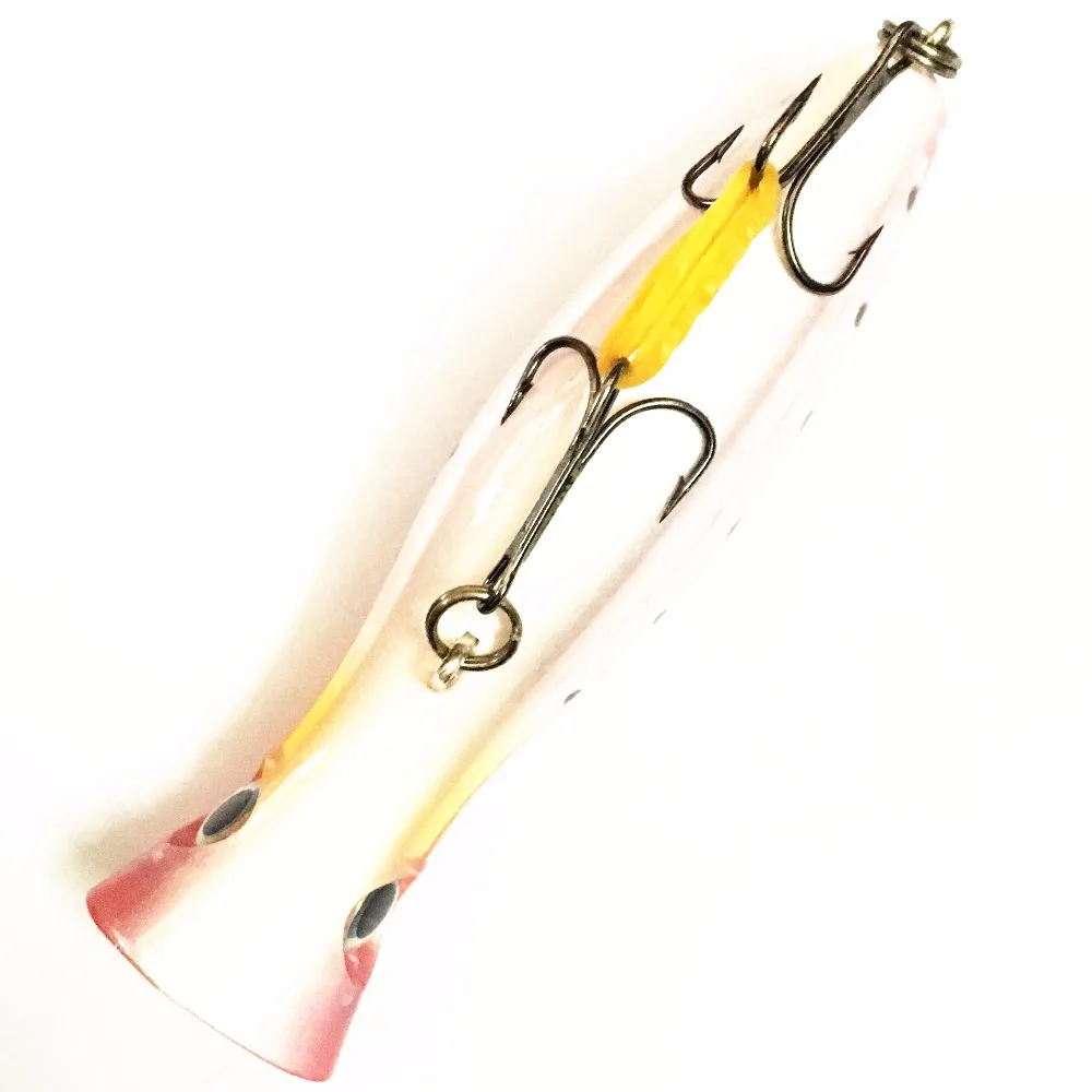 Большая приманка для рыбной ловли Поппера 12 см 43 г жесткая качественная наживка с