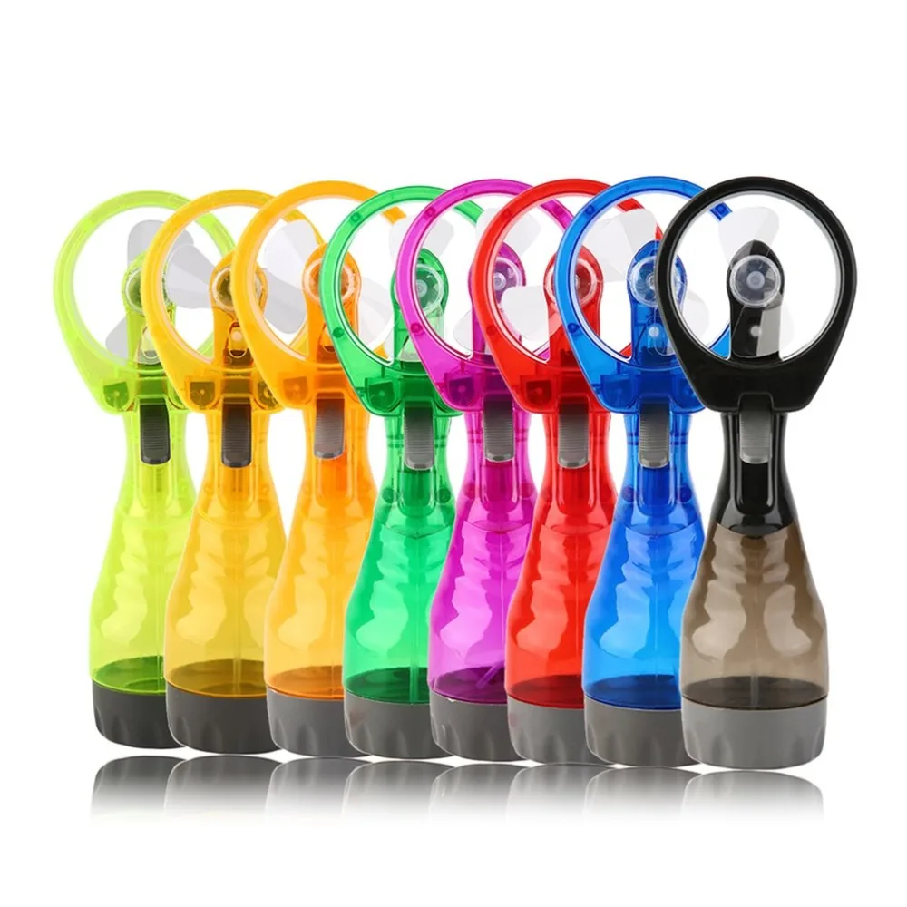 

Outdoor Mist Water Cooling Spray Fan Air Humidification Battery Power Water Fan Handhold Powerful Cooling Fan For Travel Outdoor