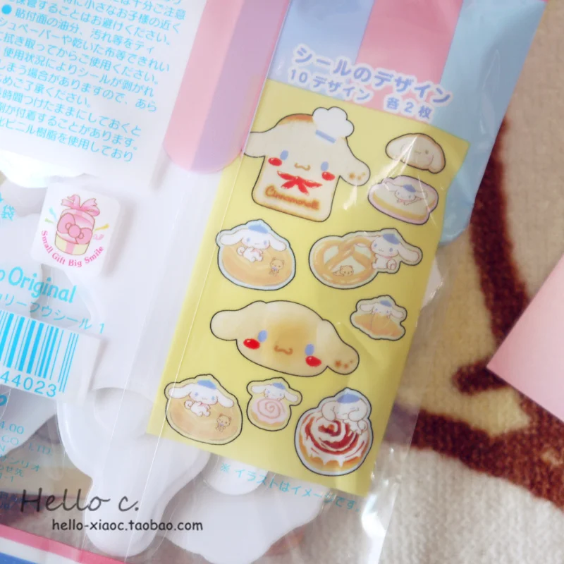 4 модели, мультяшная Леденцовая печать, лягушка, cinnamoroll, пудинг, собака, ПВХ стикер, украшение, наклейка s для детских игрушек