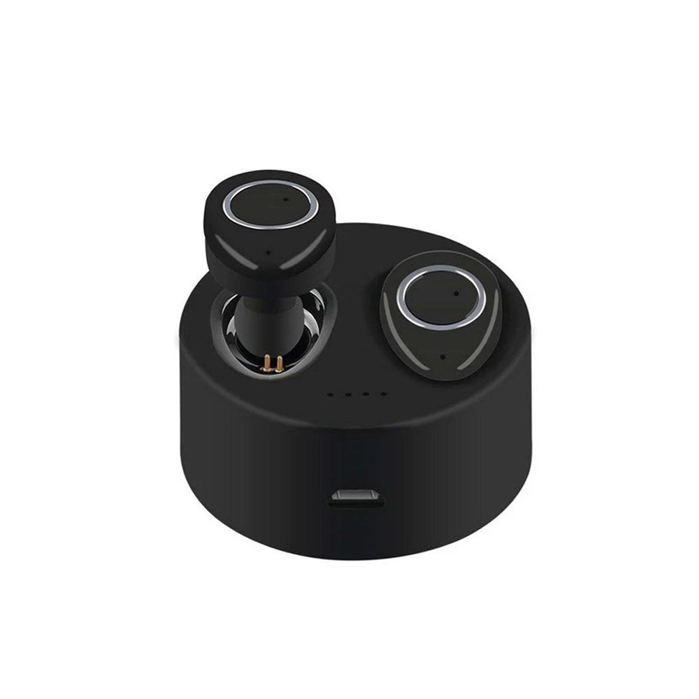 Новый мини настоящий беспроводной TWS-F1 Bluetooth наушники 3D стерео объемный с
