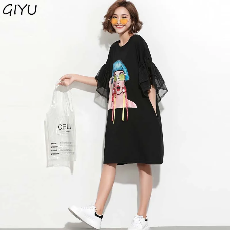 Женские футболки размера плюс Хлопковые женские топы с модным принтом женская