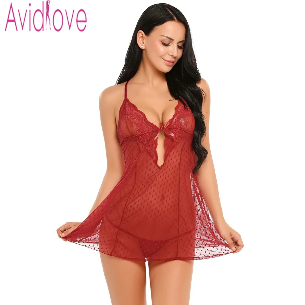 Avidlove сексуальное нижнее белье горячая эротическая Пижама женское кружевное