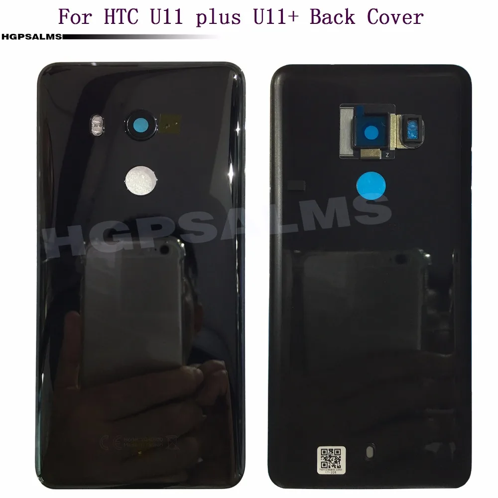 Для htc U11 Plus задняя крышка батарейного отсека чехол для задней части телефона с объективом камеры для htc U11+ логотип