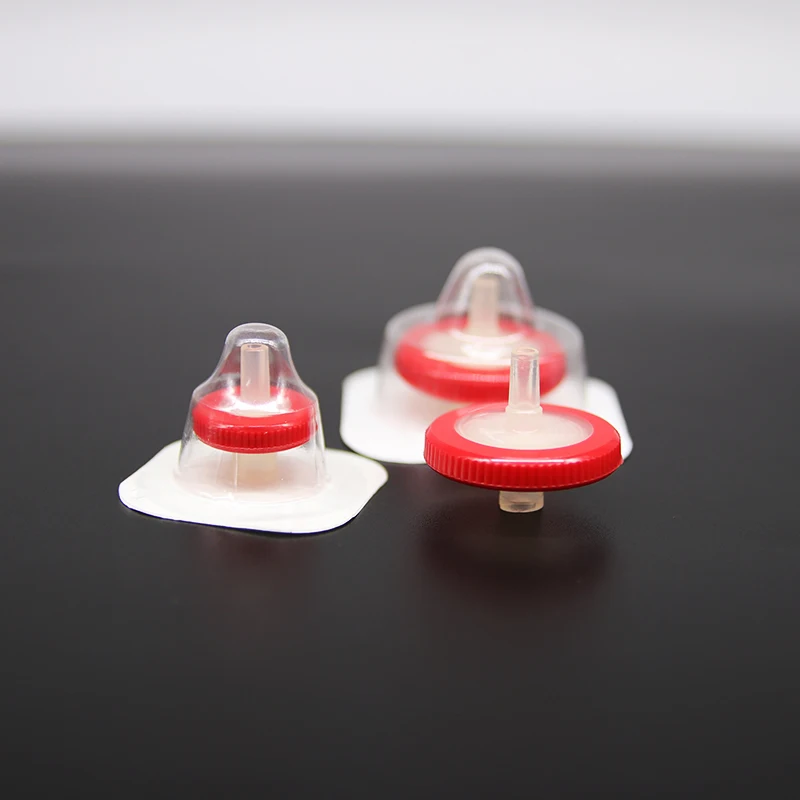 50 шт./лот Lab 25 мм 0 22 мкм гидрофильный стерильный шприцевой фильтр из PTFE|Воронка| |