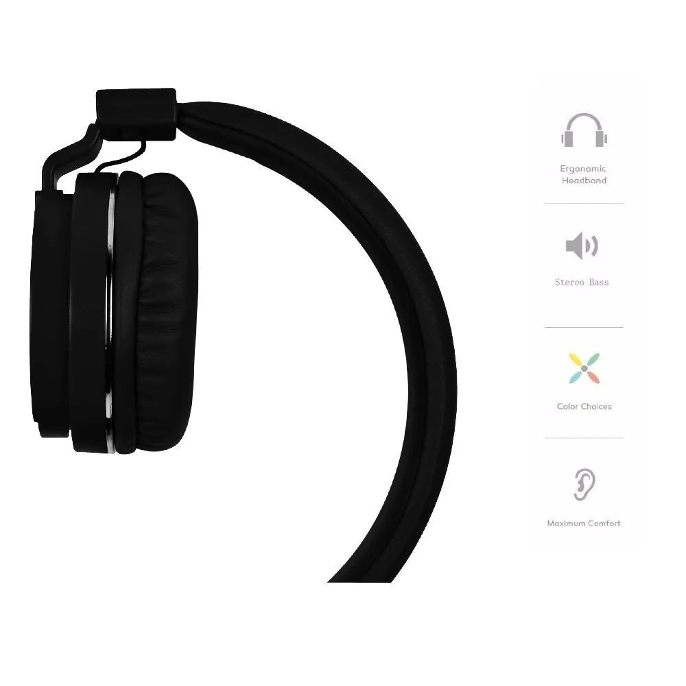 Наушники с тяжелыми басами микрофоном и регулировкой громкости проводная