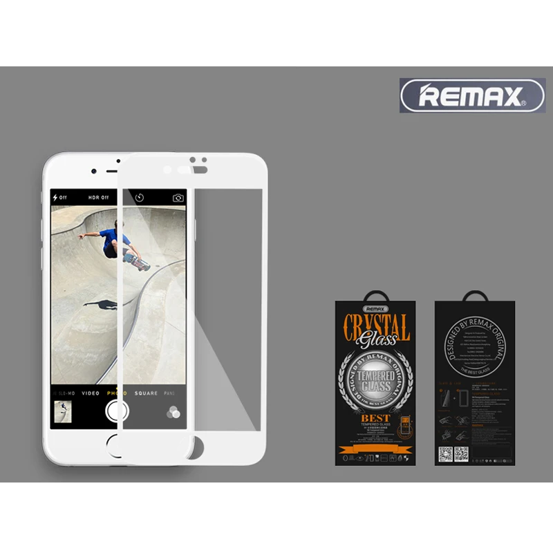 Remax закаленное стекло для iPhone X XR XS Max чехол с кристаллами 3D увлажняющее глаз
