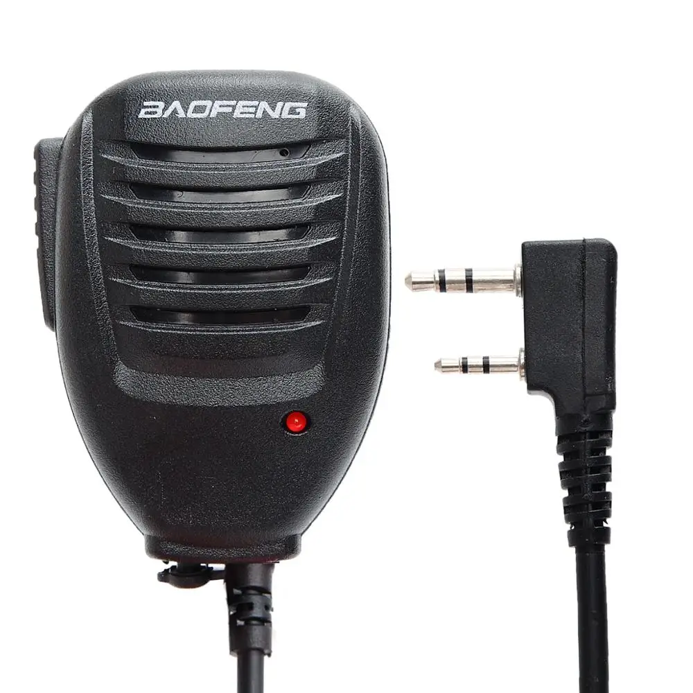 Baofeng ручной микрофон Динамик микрофон для Baofeng иди и болтай Walkie Talkie “иди и Портативный 2 Way Радио UV-5R BF-888S UV-5R аксессуары