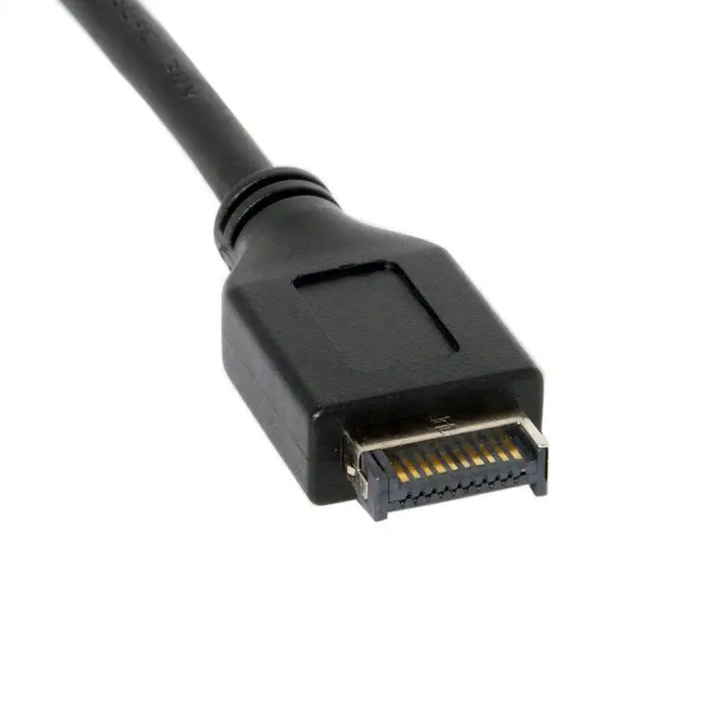 USB 3 1 Разъем передней панели для 0 типа A Женский удлинитель 50 см Тип крепления