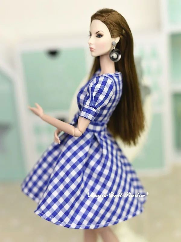 [RFR013] 12 дюймов модное Кукольное платье# платье подходит для 1" Модная Кукла роялти Момоко розничная торговля