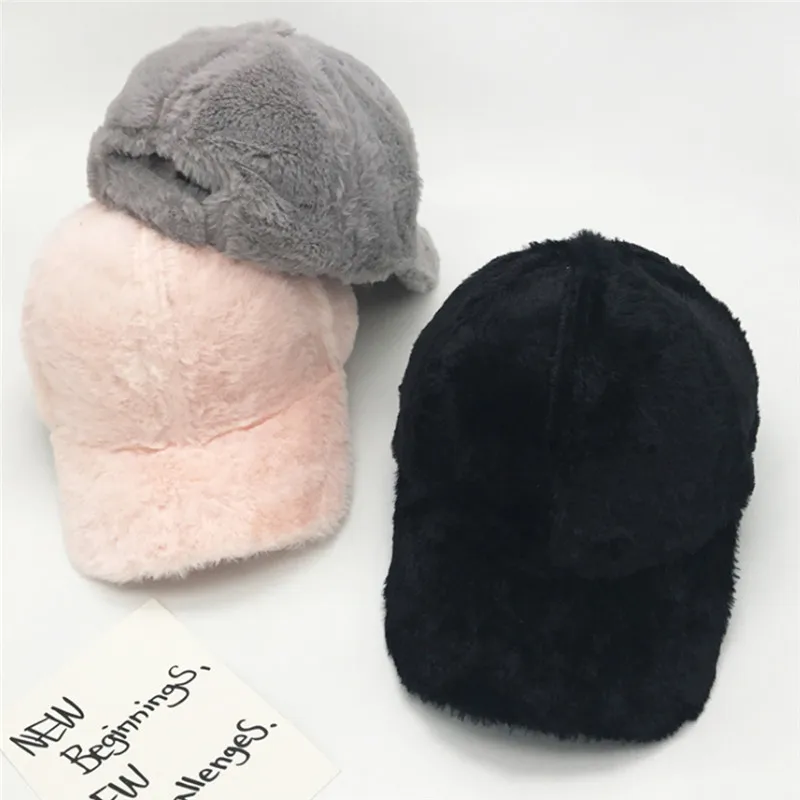 2018 зимние Винтаж женские хип хоп Бейсбол Кепки Snapback шляпа папа Trucker теплые Fleece Snap