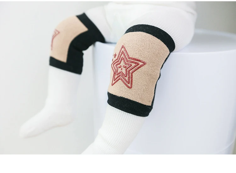 Защитные антифрикционные наколенники для малышей Нескользящие налокотники для ползания ходьба защитные наколенники гетры