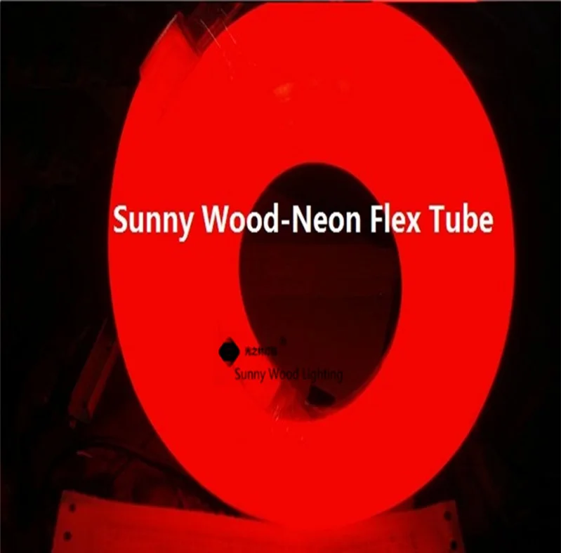 Светодиодная неоновая гибкая трубка 50 метров входная светодиодная вывеска 220 В