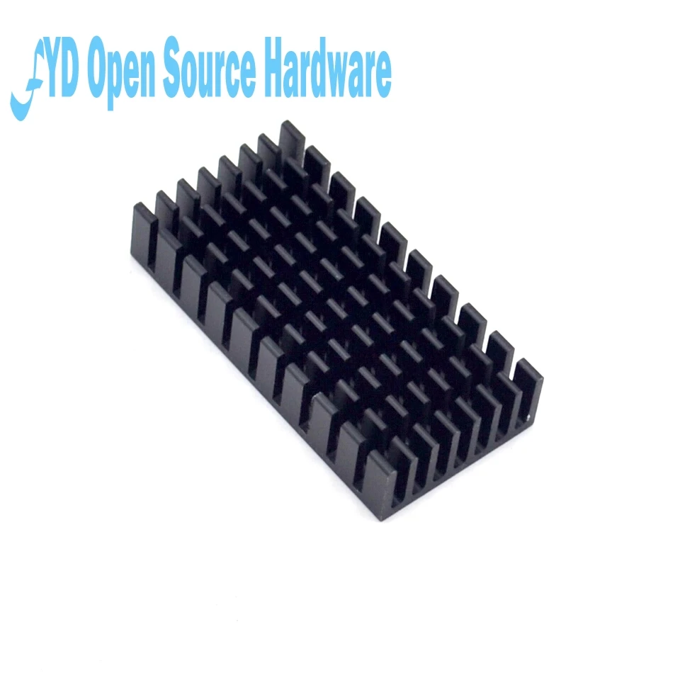 Heat sink 19*14*6MM (black slot) high-quality radiator | Электронные компоненты и принадлежности